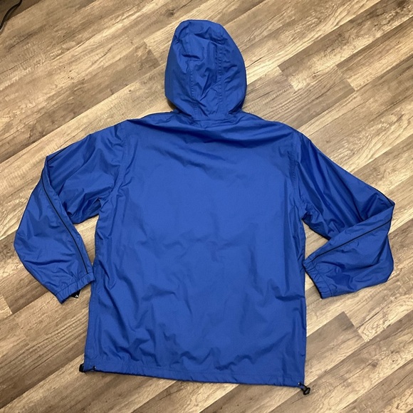ROUNDTREE & YORKE Outdoors Men’s Waterproof Hooded Jacket Royal Blue Size LT - Picture 8 of 9